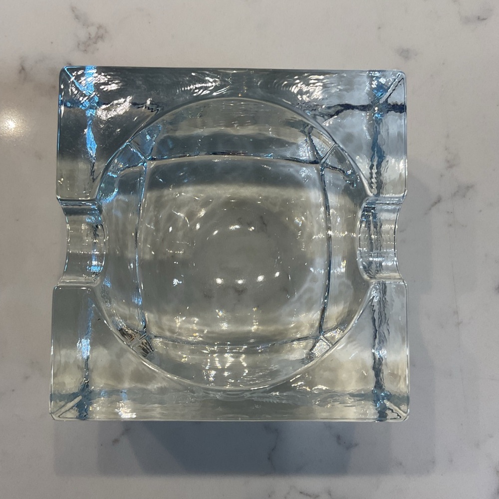 Gorgeous Vintage Crystal Ashtray - Picture 3 of 6
